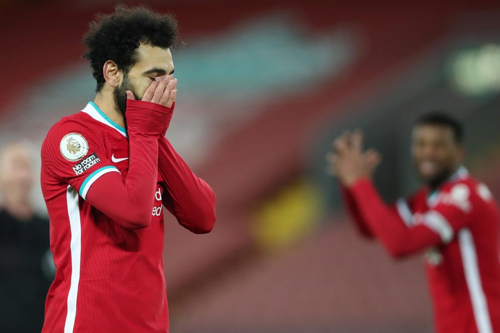 Mo Salah: Liverpool verpasste viele Chancen gegen die auf Konter lauernde Offensive aus Burnley.