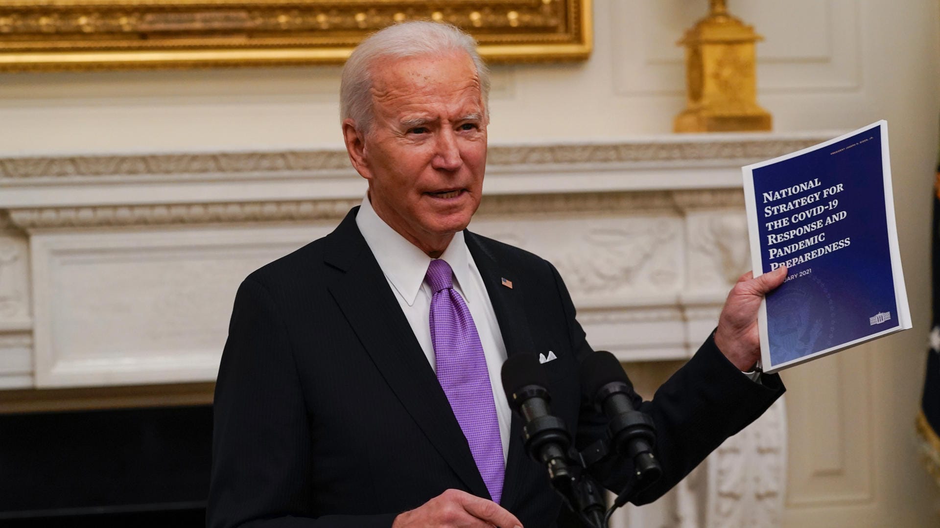 Joe Biden: Der neue US-Präsident hat seine nationale Corona-Strategie vorgestellt.