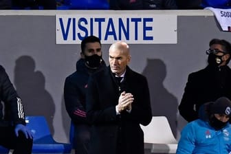 Zinédine Zidane ist positiv auf das Coronavirus getestet worden.
