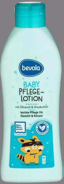 Rückruf: "Bevola Baby Pflegelotion 250 ml" wird zurückgerufen.