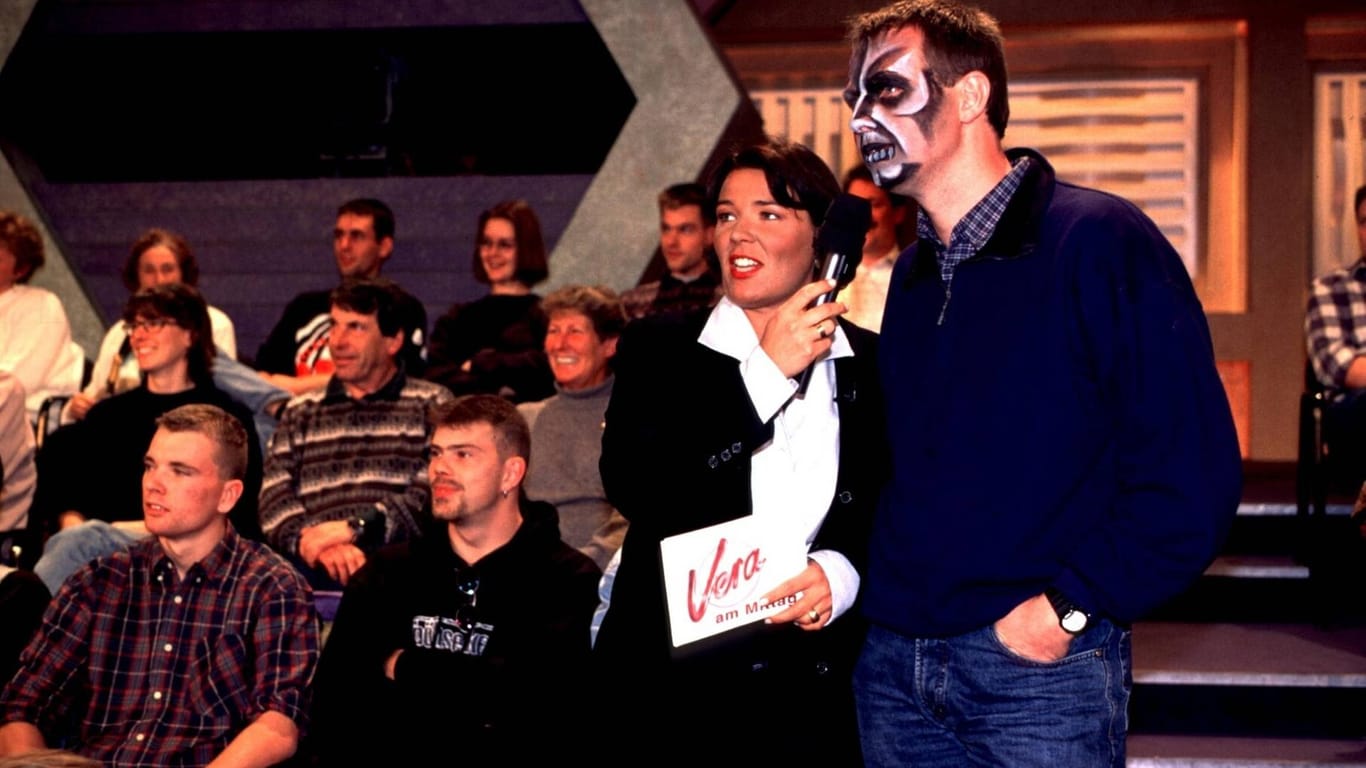 "Vera am Mittag" im Jahr 1997: In der Show gab es immer mal wieder skurrile Situationen.