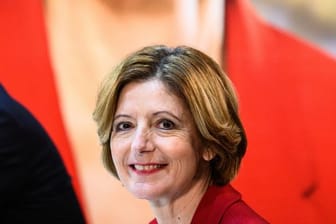 Malu Dreyer (SPD), Spitzenkandidatin zur Landtagswahl ihre Partei