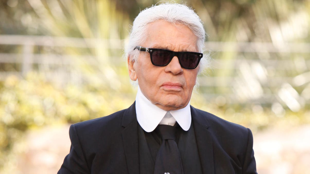 Karl Lagerfeld: Der Modeschöpfer wurde in Hamburg geboren.