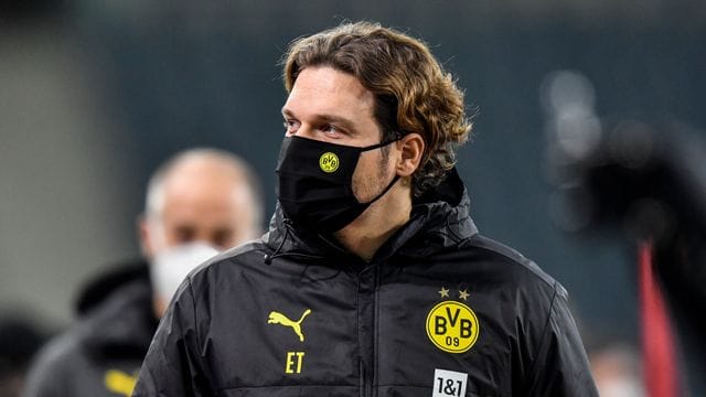 Hat weiter das Vertrauen bei Borussia Dortmund: Trainer Edin Terzic. Hat weiter das Vertrauen bei Borussia Dortmund: Trainer Edin Terzic.