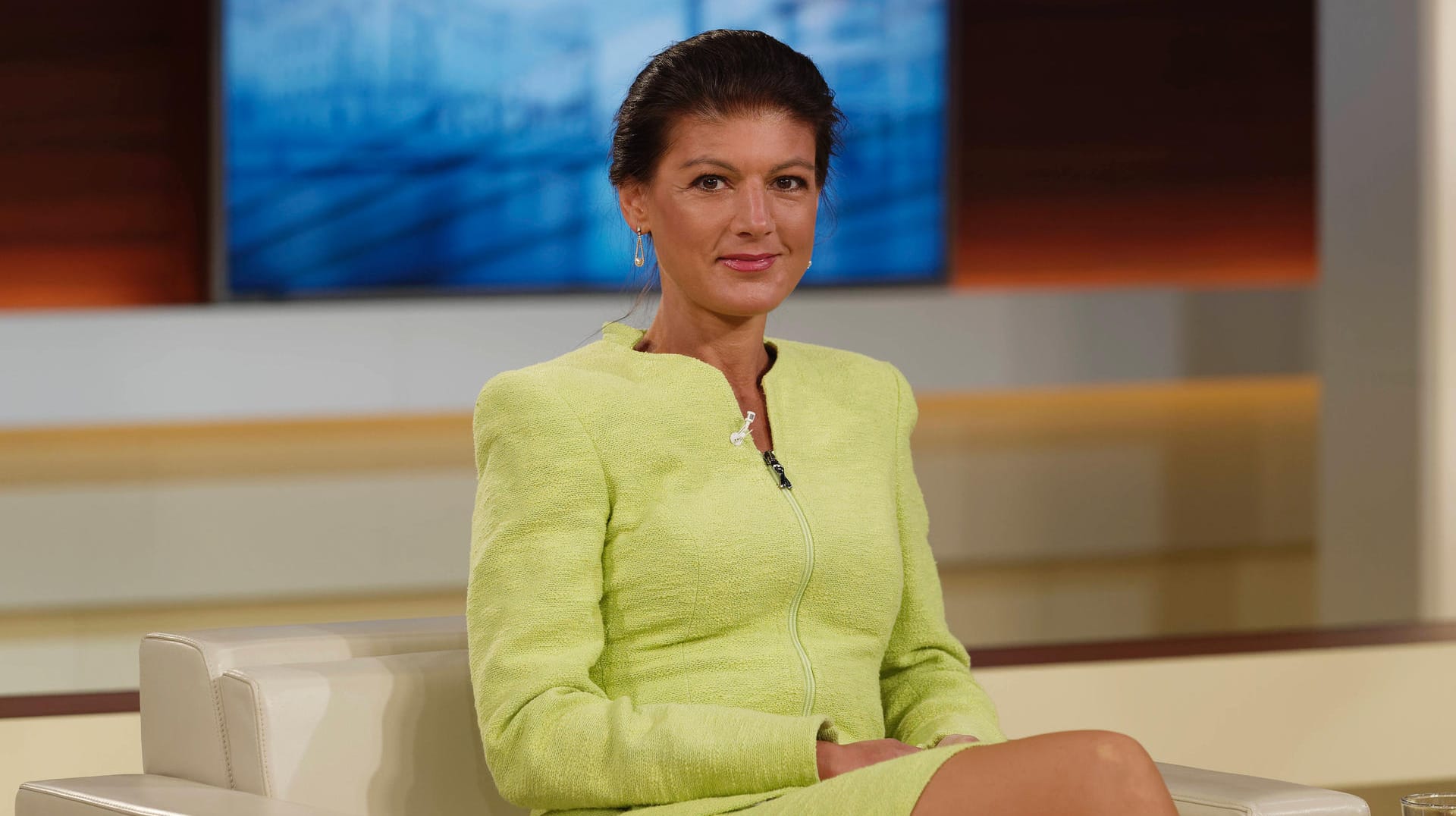 Sahra Wagenknecht will für die Linke eine weitere Legislatur im Deutschen Bundestag sitzen.