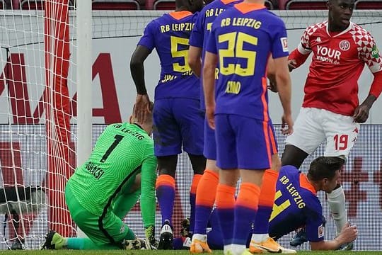 Dreier verpasst: RB Leipzig patzte bei Abstiegskandidat Mainz 05.