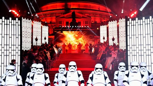 Europa-Premiere von "Star Wars: Die letzten Jedi" 2017 in London.