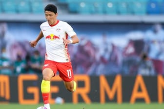 Hee-chan Hwang kommt bei RB Leipzig nur selten zum Einsatz.