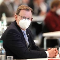 Bodo Ramelow: Der Ministerpräsident aus Thüringen plauderte bei einer Audio-Diskussion wild drauf los.