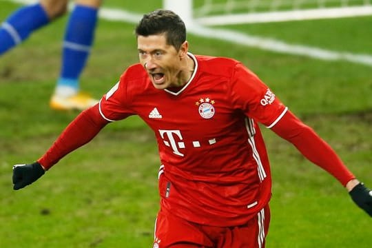 Eine Klasse für sich: Bayern-Stürmer Robert Lewandowski.