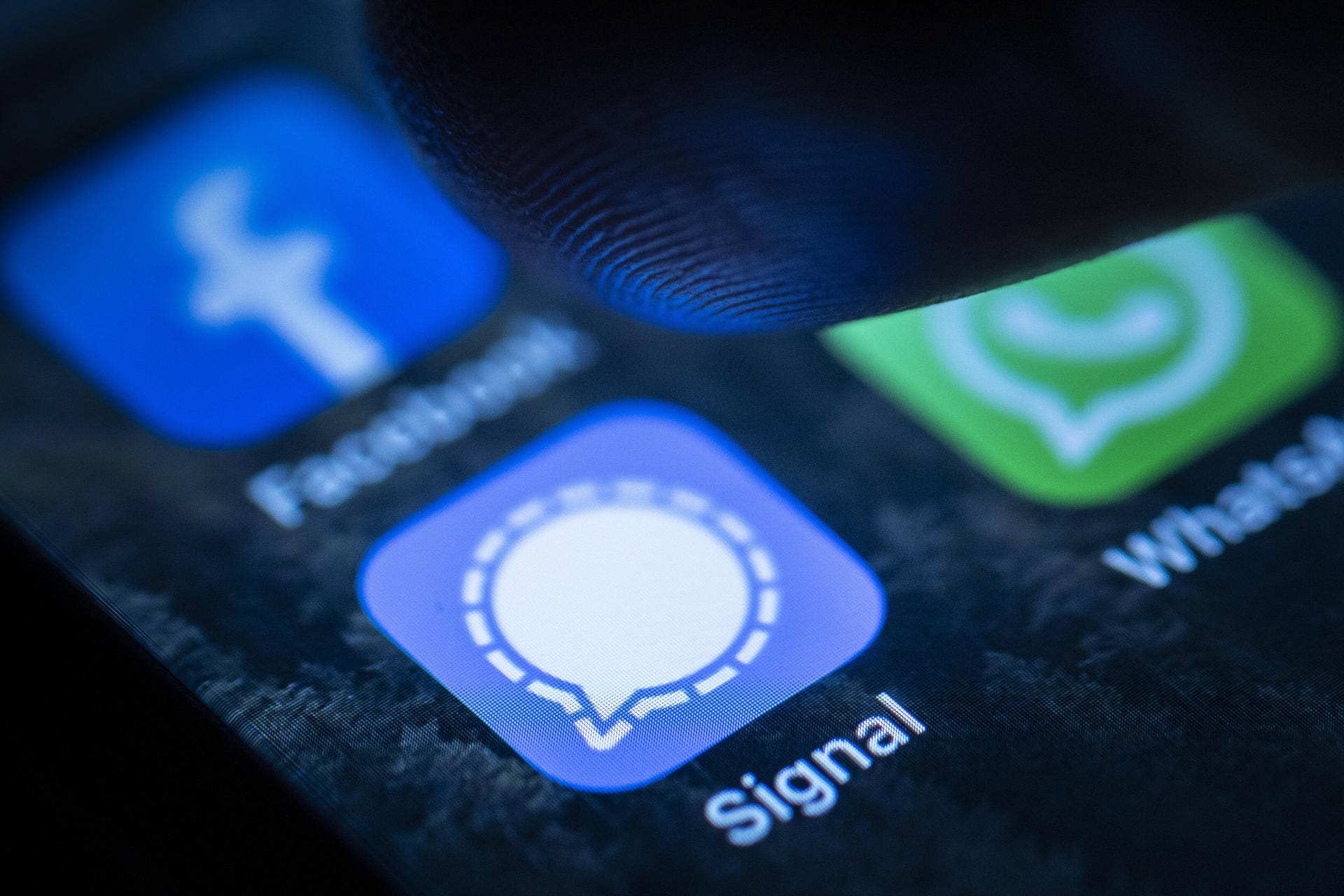 Das Logo von Messenger Signal: Der Messenger erhält immer mehr neue Funktionen.