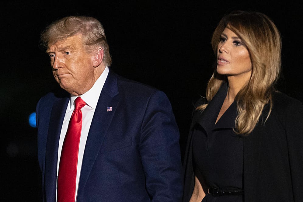 Donald und Melania Trump: Das Ex-Präsidentenpaar hat sich im Januar dieses Jahres von der politischen Bühne verabschiedet.