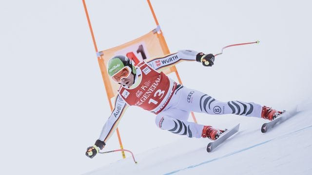 Andreas Sander belegte beim Supr-G in Kitzbühel den neunten Rang. Andreas Sander belegte beim Supr-G in Kitzbühel den neunten Rang.