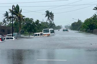 Der tropische Wirbelsturm "Eloise" hat in Mosambik erst vor wenigen Tagen zu Überschwemmungen geführt.