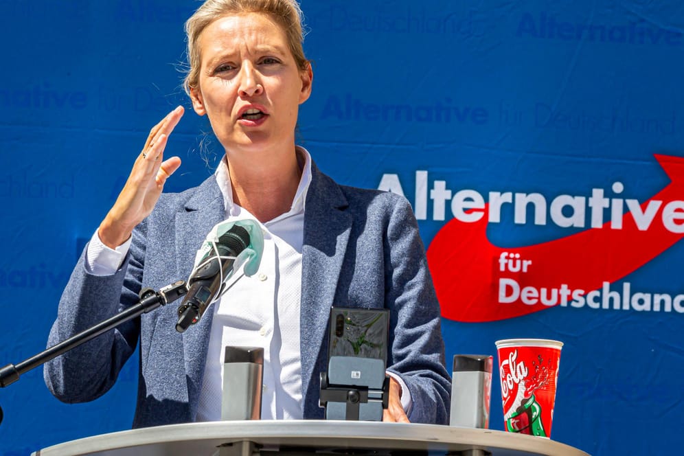 AfD-Fraktionsvorsitzende Alice Weidel: Ihre Partei hat Mitglieder verloren. (Archivbild)