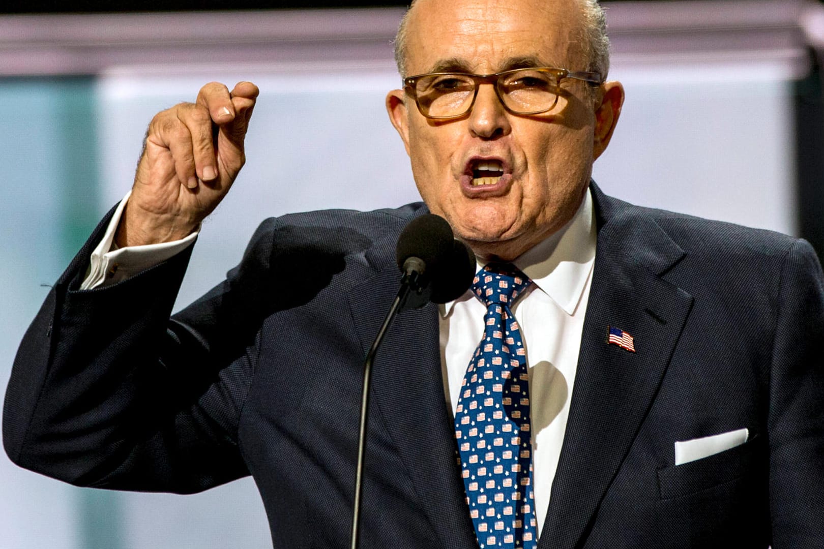 Rudy Giuliani: Er führte Trumps Kampf gegen angeblichen Wahlbetrug an.