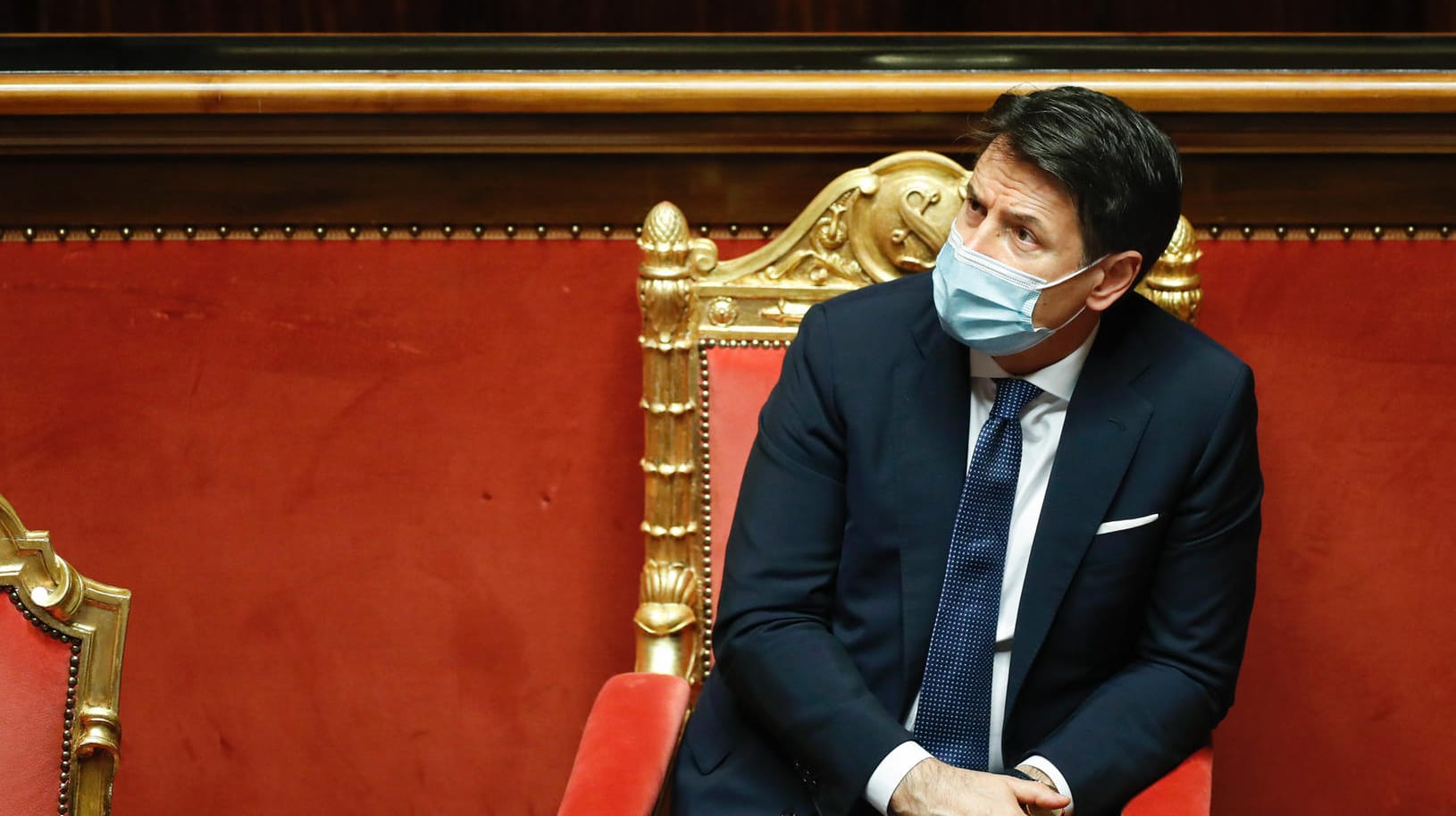 Italiens Premier Giuseppe Conte: Er hatte im italienischen Senat keine absolute Mehrheit mehr.