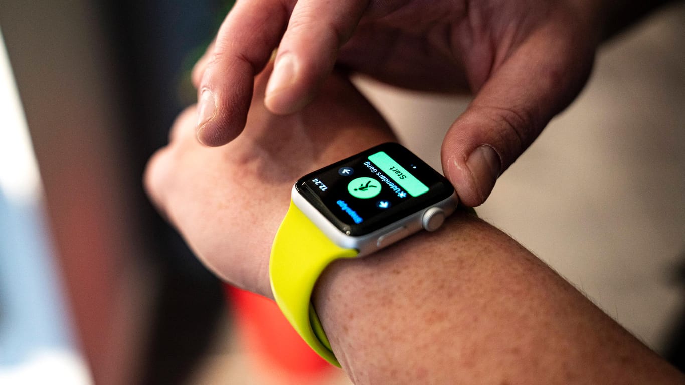 Eine Apple-Smartwatch: Schon das kommende Modell soll angeblich mit einem Blutzuckermesser ausgestattet sein.
