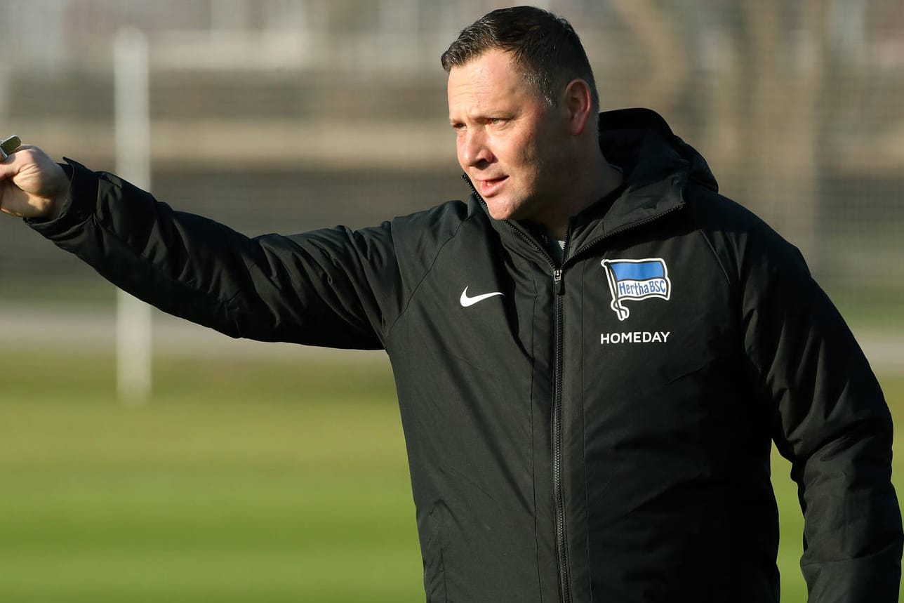 Pal Dardai: Der neue Hertha-Trainer war bei seiner Vorstellung bester Laune.