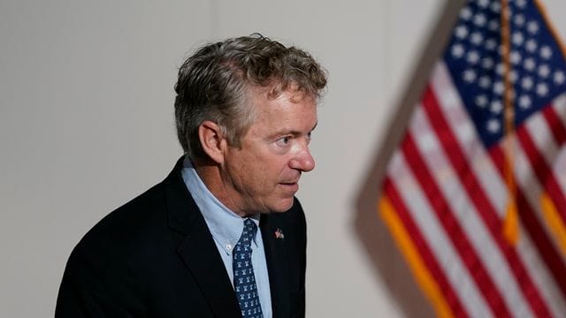 Der republikanische Senator Rand Paul hält das Amtsenthebungsverfahren gegen Donald Trump für verfassungswidrig.