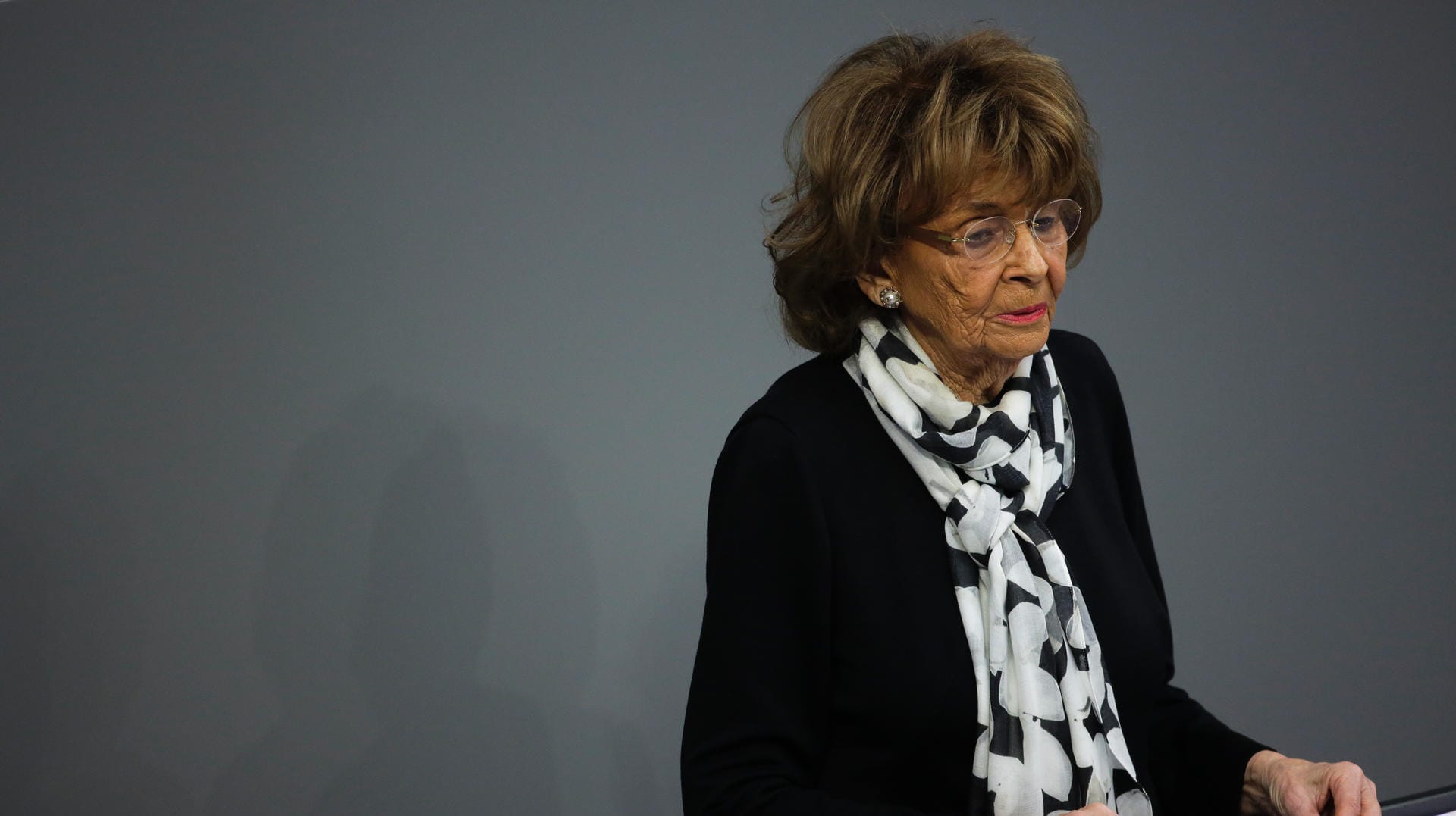 Charlotte Knobloch: Die Holocaust-Überlebende hielt eine bewegende Rede. Charlotte Knobloch: Die Holocaust-Überlebende hielt eine bewegende Rede.