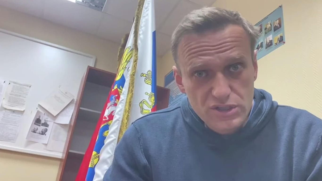 Alexej Nawalny: Der Kremlkritiker wurde nach seiner Rückkehr nach Russland verhaftet.