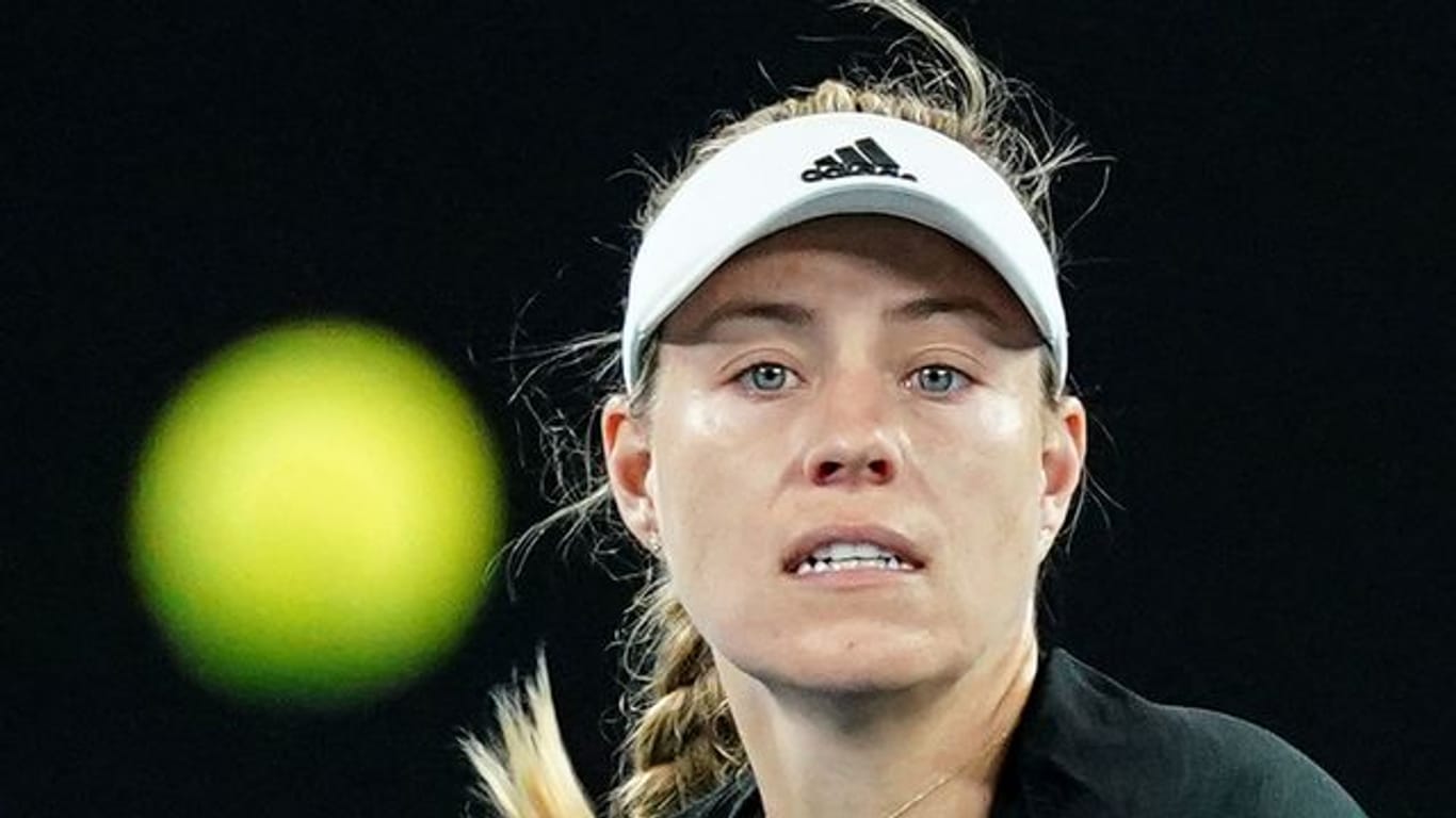 Angelique Kerber musste vor den Australian Open in Quarantäne.