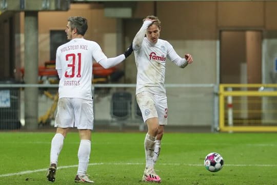 Zweitligist Holstein Kiel hat den Sprung auf den zweiten Tabellenplatz verpasst.