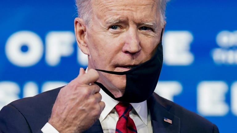 Joe Biden: Dem US-Präsidenten steht der erste Showdown seiner Amtszeit bevor.