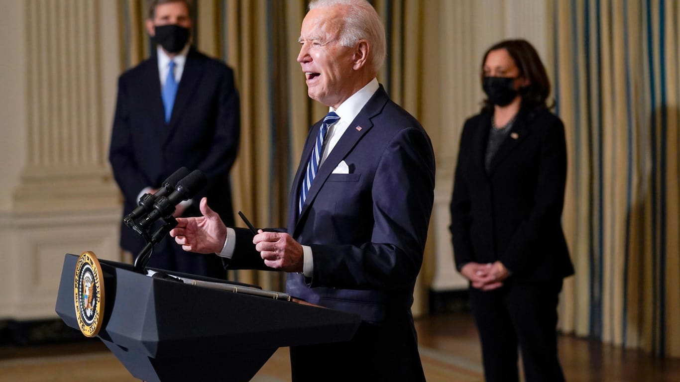 Joe Biden: Beim Klimaschutz will der neue US-Präsident die USA international an der Spitze sehen.