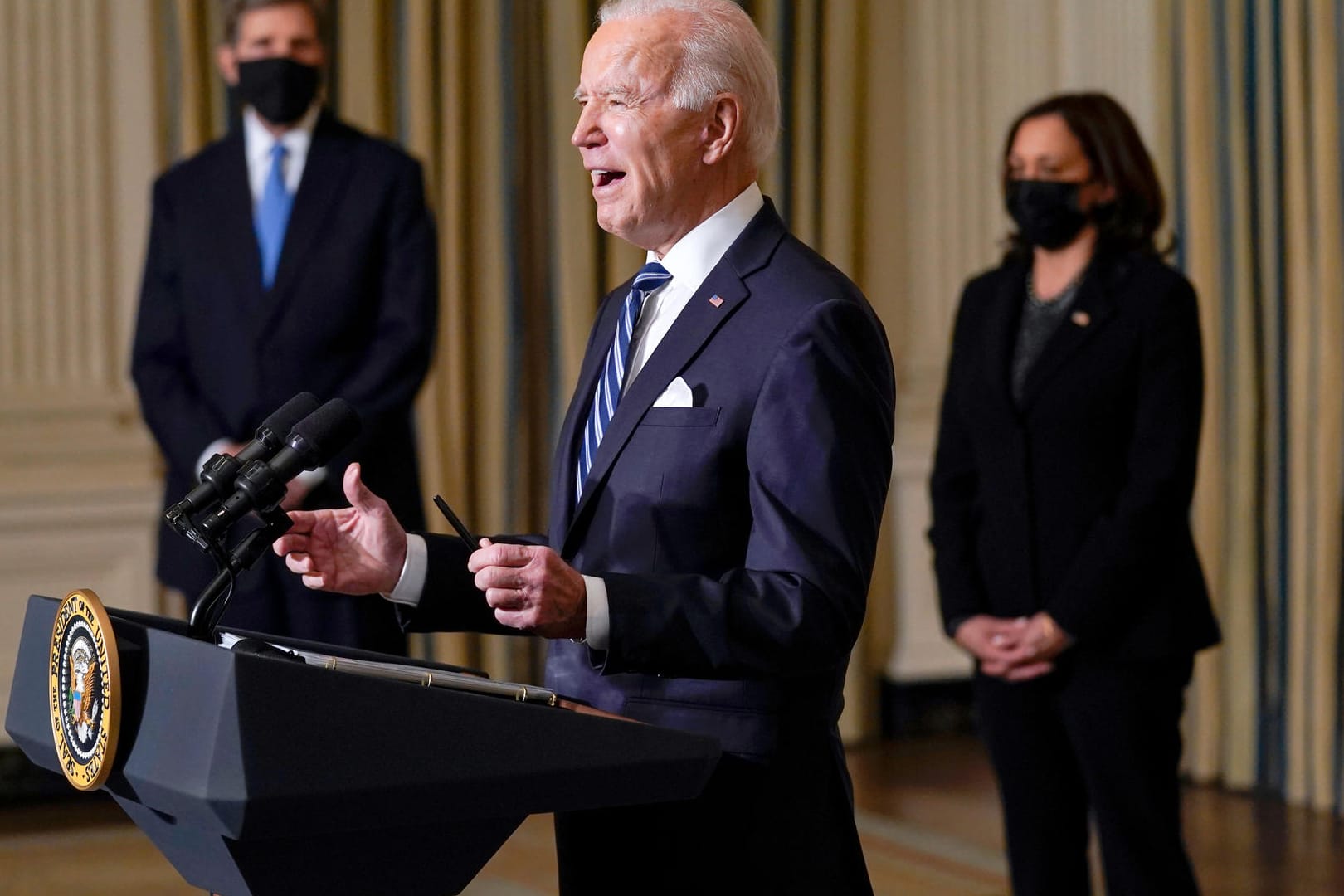 Joe Biden: Beim Klimaschutz will der neue US-Präsident die USA international an der Spitze sehen.