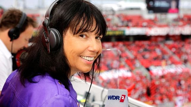 Sabine Töpperwien darf das WM-Finale kommentieren.