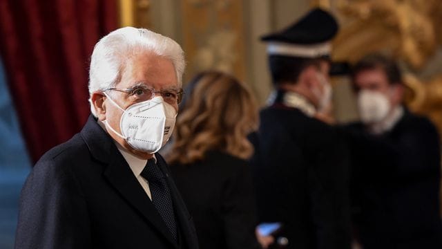 Staatspräsident Sergio Mattarella muss sich nach Contes Rücktritt darum kümmern, dass Italien eine neue Regierung bekommt.