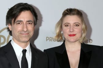 US-Regisseur Noah Baumbach und Schauspielerin Greta Gerwig kommen im Januar 2020 zur Verleihung der Producers Guild Awards in Los Angeles.