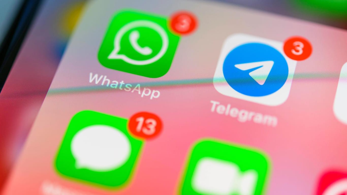 Messenger auf dem Smartphone: Mit einer neuen Funktion können Sie Ihre WhatsApp-Chats in Telegram importieren.