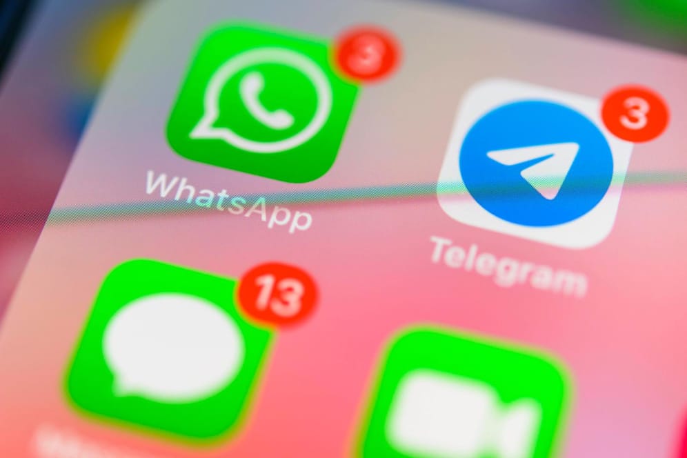 Messenger auf dem Smartphone: Mit einer neuen Funktion können Sie Ihre WhatsApp-Chats in Telegram importieren.