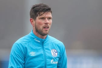 Peilt sein Comeback beim FC Schalke 04 an: Klaas-Jan Huntelaar beim Training.