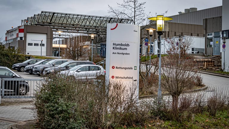 Humboldt-Klinikum in Berlin-Reinickendorf: Ein Person mit der südafrikanischen Corona-Mutation liegt hier isoliert.