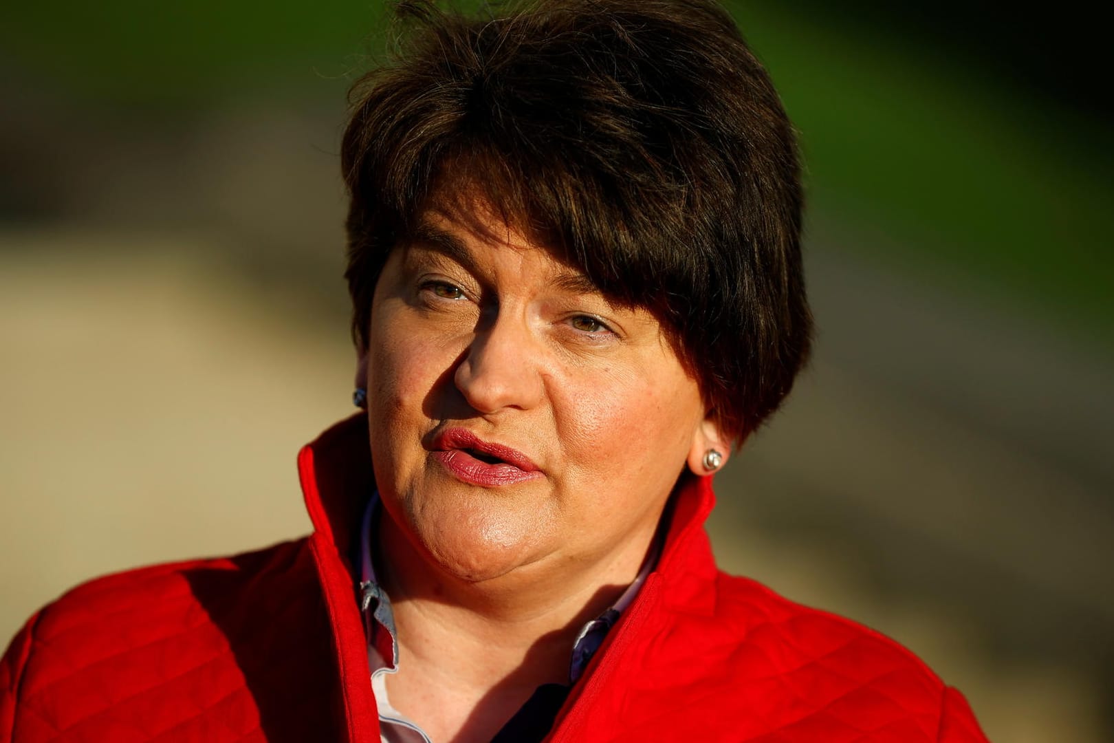 Arlene Foster: Die nordirische Regierungschefin will, dass Boris Johnson sich in den Streit einschaltet (Archivbild).