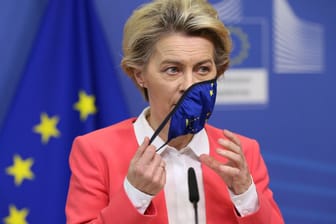 EU-Kommissionschefin Ursula von der Leyen: Ihr Vorstoß sorgte in Nordirland für Empörung.