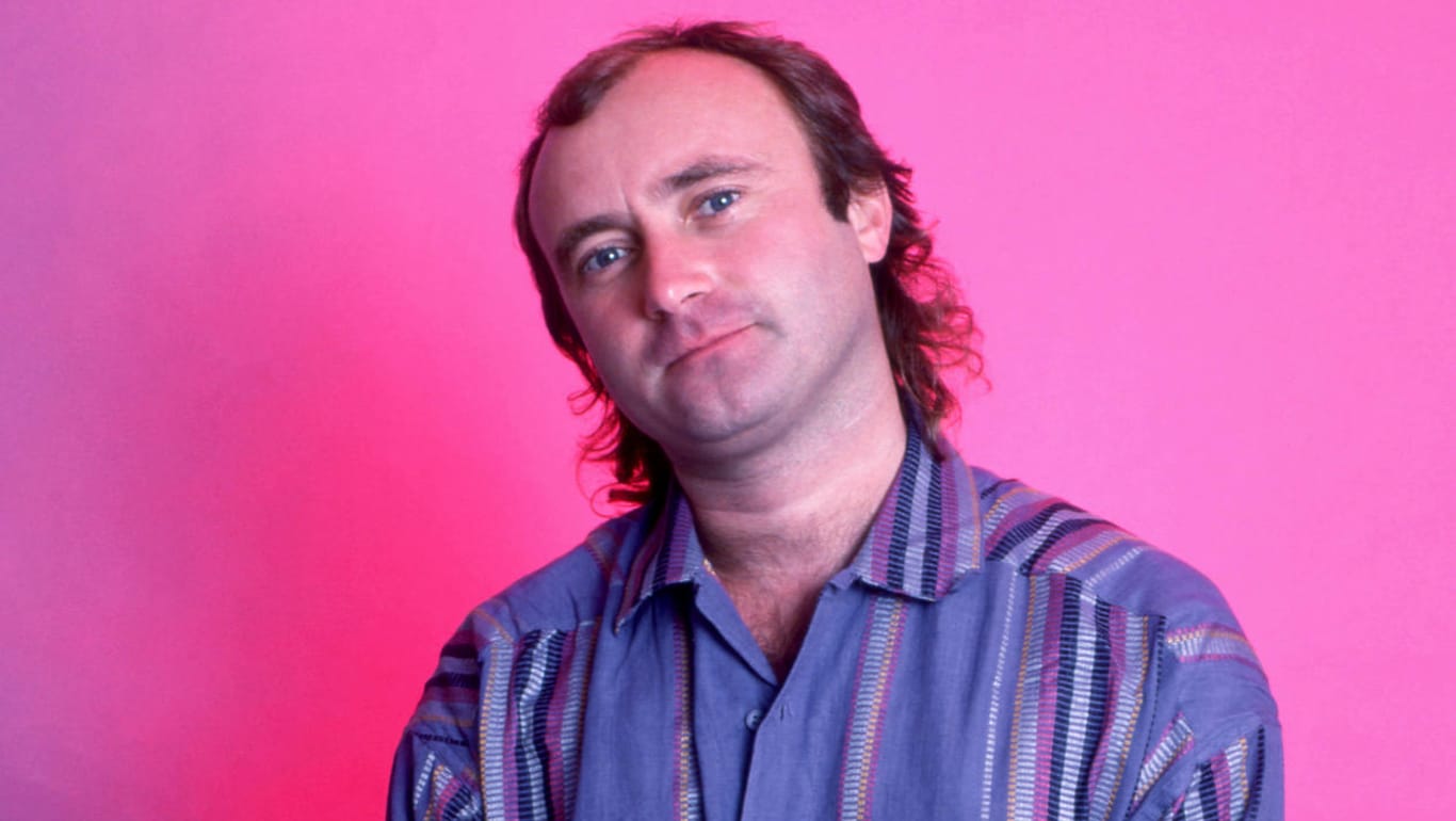 Phil Collins 1985: Damals startete er auch als Solo-Künstler international durch.