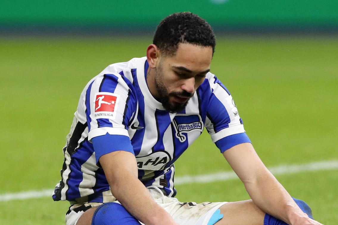 Matheus Cunha: Der Brasilianer ließ sich verbotenerweise tätowieren und wurde von Hertha BSC nun bestraft.
