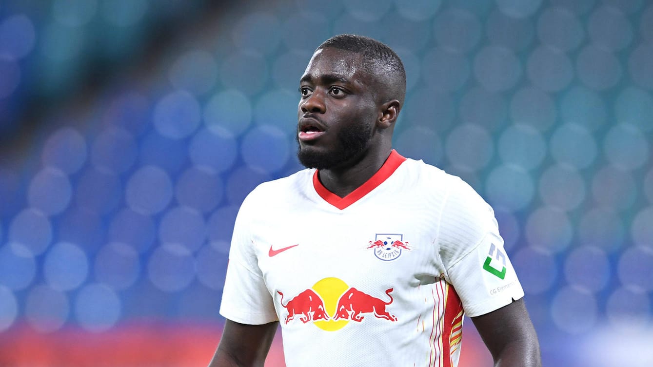 Dayot Upamecano: Der französische Innenverteidiger wird RB Leipzig voraussichtlich im Sommer verlassen. Dayot Upamecano: Der französische Innenverteidiger wird RB Leipzig voraussichtlich im Sommer verlassen.