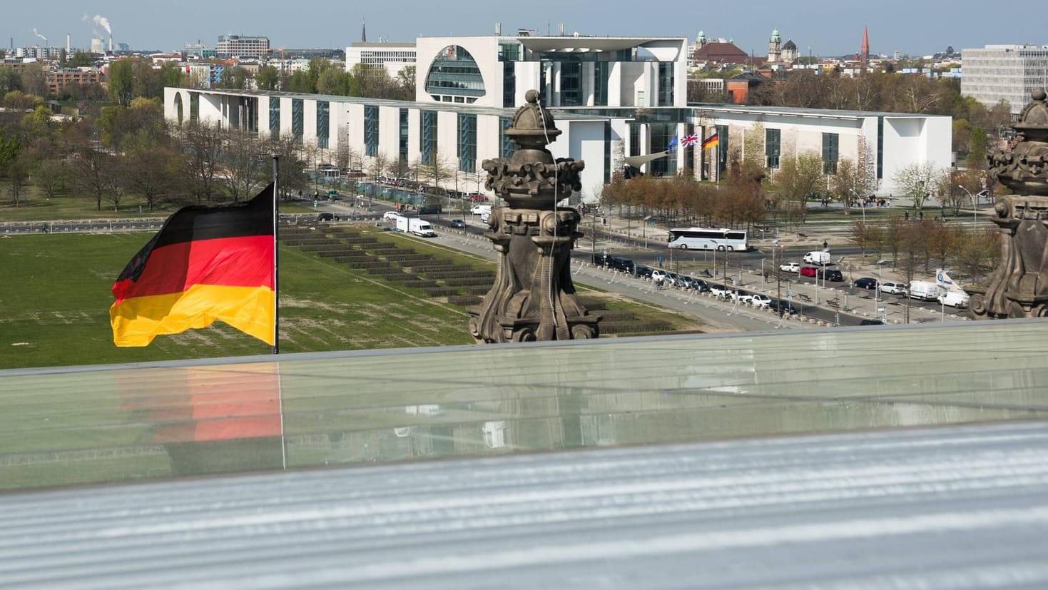 Einfach immer weiterregieren: Das Kanzleramt in Berlin