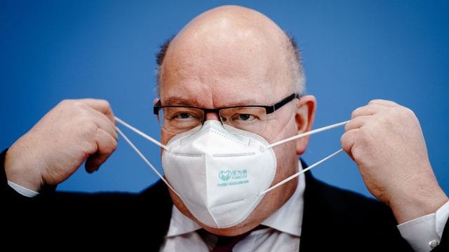 Peter Altmaier vergangene Woche bei einer Pressekonferenz in Berlin.