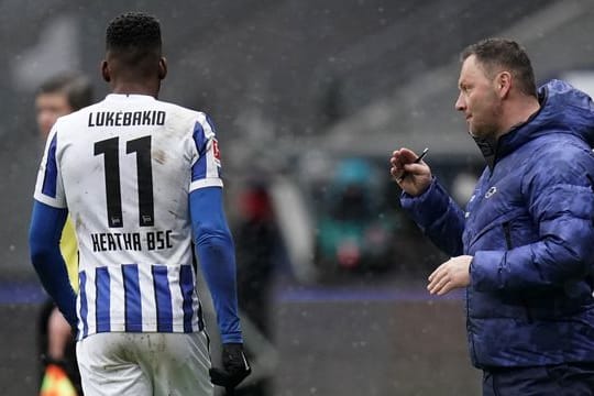 Trainer-Rückkehrer Pal Dardai konnte den Hertha-Abwärtstrend noch nicht stoppen.