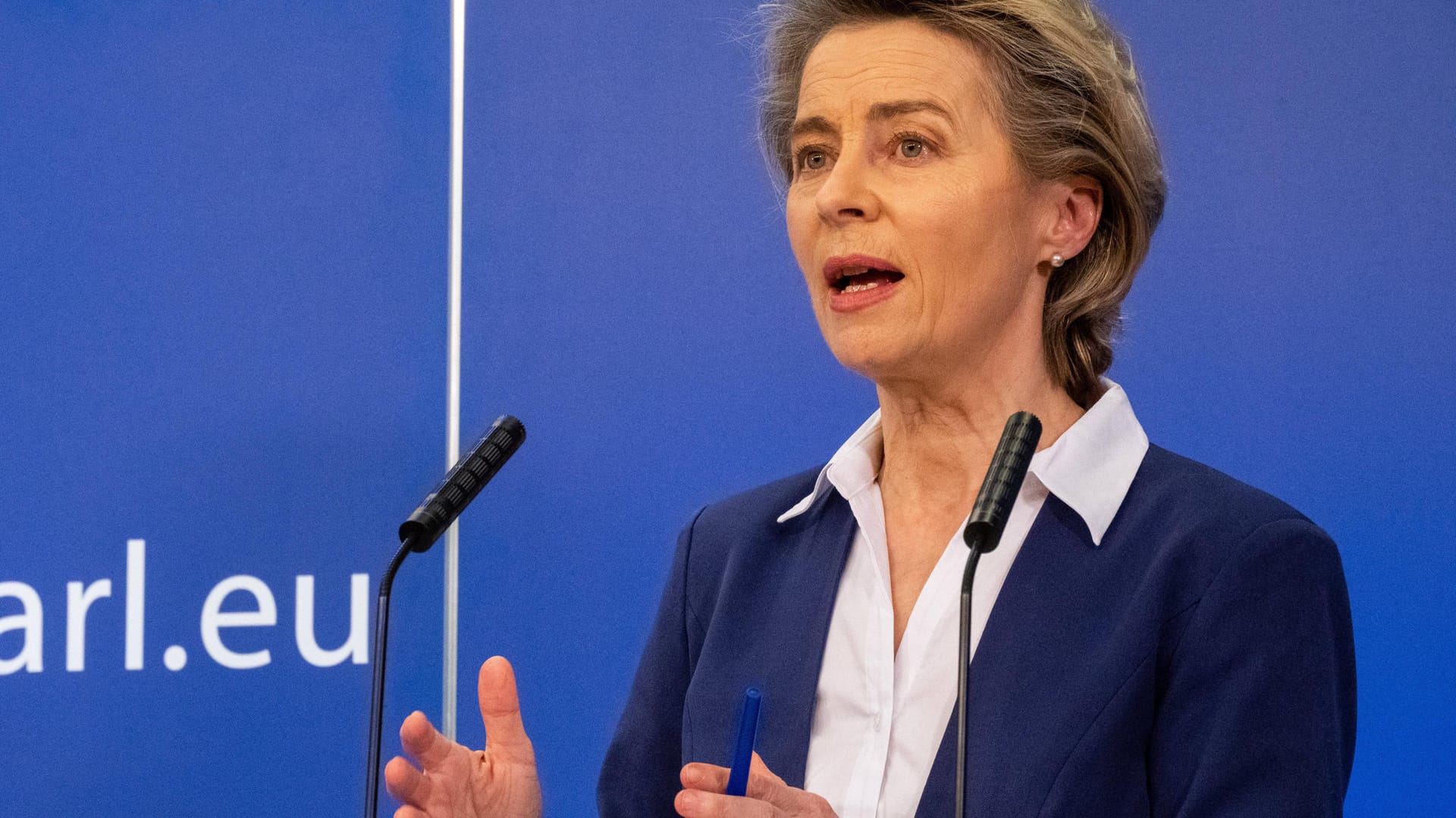 Ursula von der Leyen: Die EU-Kommissionspräsidentin verkündete nun eine Einigung mit Astrazeneca.