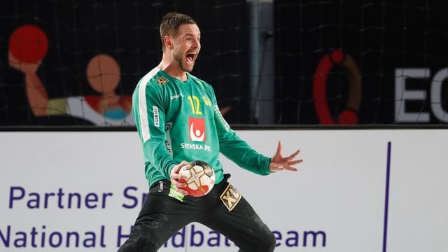 Schwedens Torhüter Andreas Palicka wurde als bester Keeper des WM-Turniers ausgezeichnet.