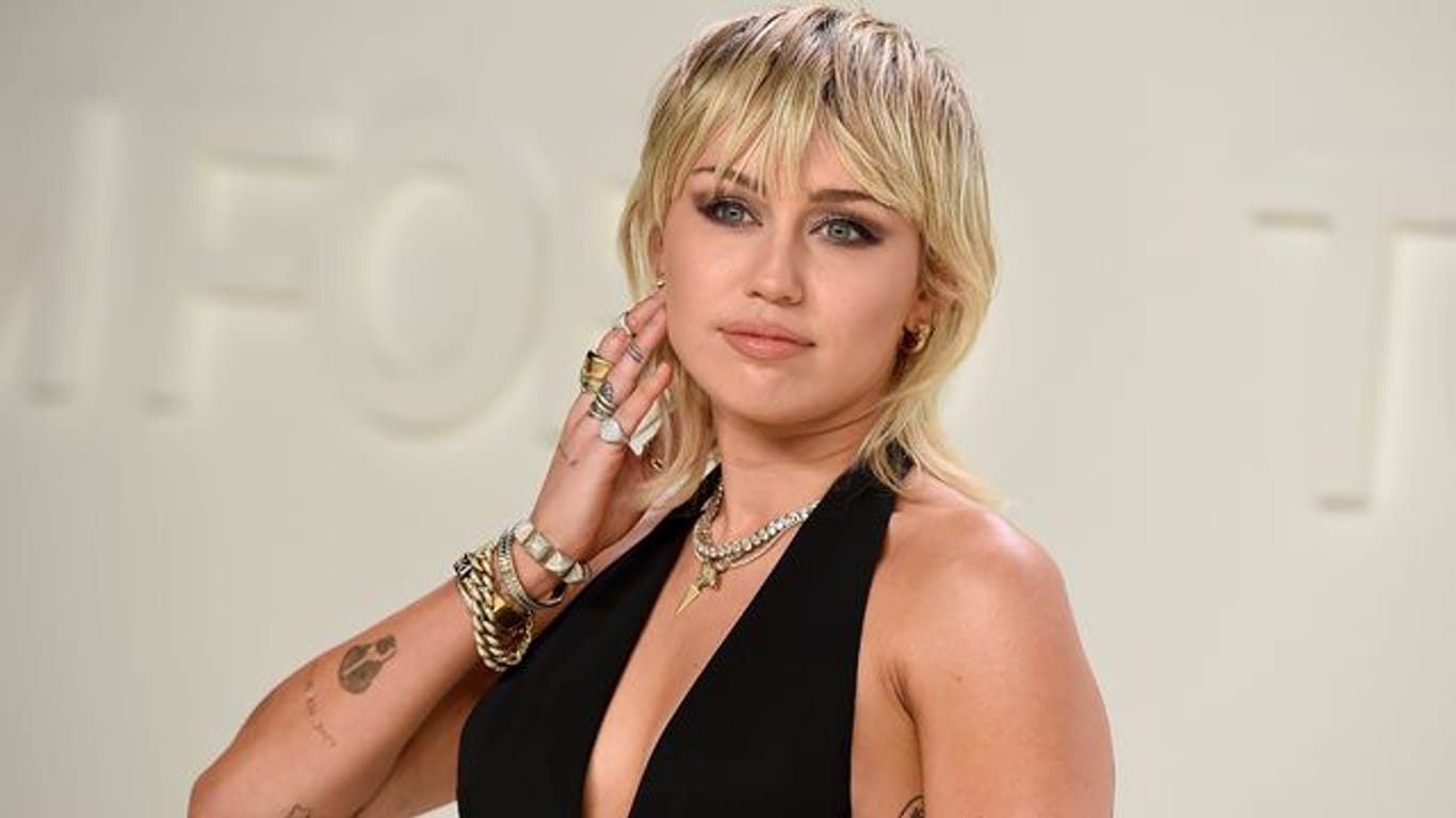 Miley Cyrus bei der Tom-Ford-Show 2020 in New York.