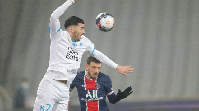 Steht vor einem Wechsel zu Hertha BSC: Nemanja Radonjic von Olympique Marseille. Steht vor einem Wechsel zu Hertha BSC: Nemanja Radonjic von Olympique Marseille.